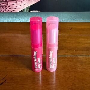 NEW 2-Pc FLIRTY FUCHSIA & PERFECTLY PINK  Lip Tint Bath & Body Works